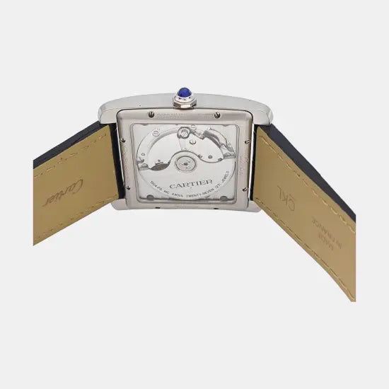 PREMIERE Reloj de cuarzo de acero inoxidable negro de 20 mm