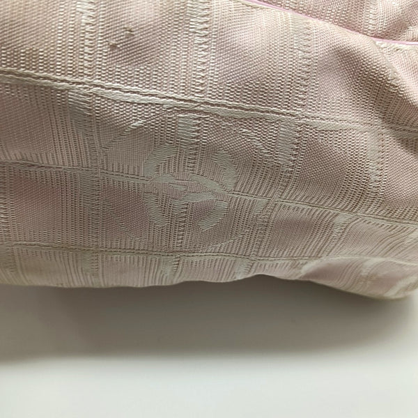 Authenticated pre-owned Travel Line Nylon Pink - Top Handle Bag at Looply
