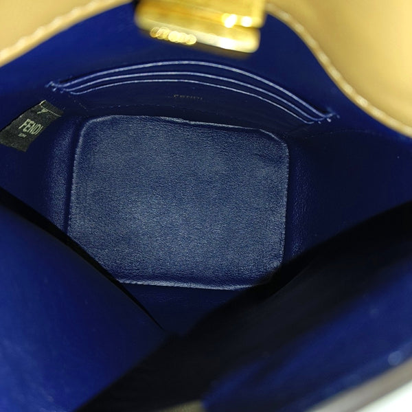 Calfskin Shoulder Bag Brown