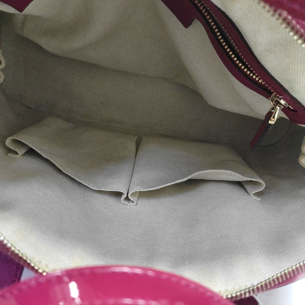 Authenticated pre-owned Microguccissima Monogram Calfskin Pink - Top Handle Bag at Looply