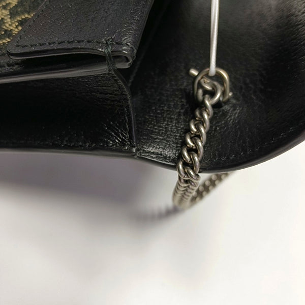 Authenticated pre-owned Dionysus Super Mini Monogram Denim Black - Shoulder Bag at Looply