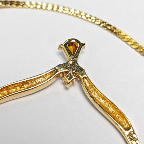 Authenticated pre-owned Gold-tone Metal Gold Necklace - Necklace at Looply