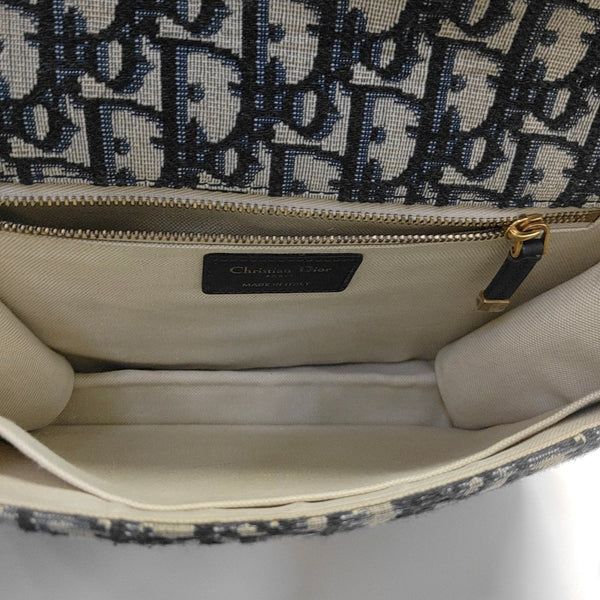 Dioraddict Oblique Canvas Blue
