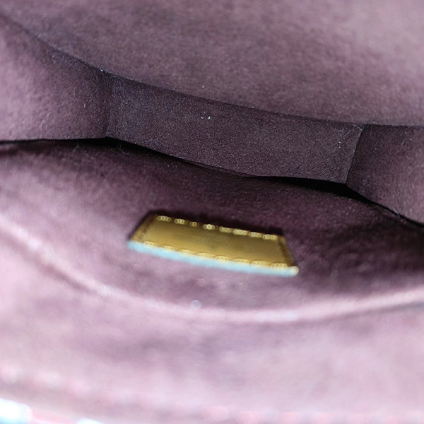Authenticated pre-owned Sac Plat Mini Fabric Red - Shoulder Bag at Looply
