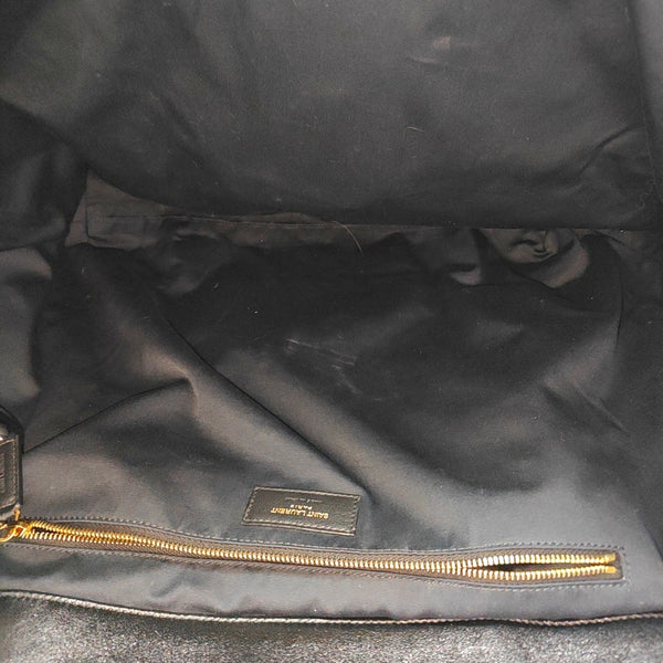 ICARE Extra Large Quilted Lambskin Black