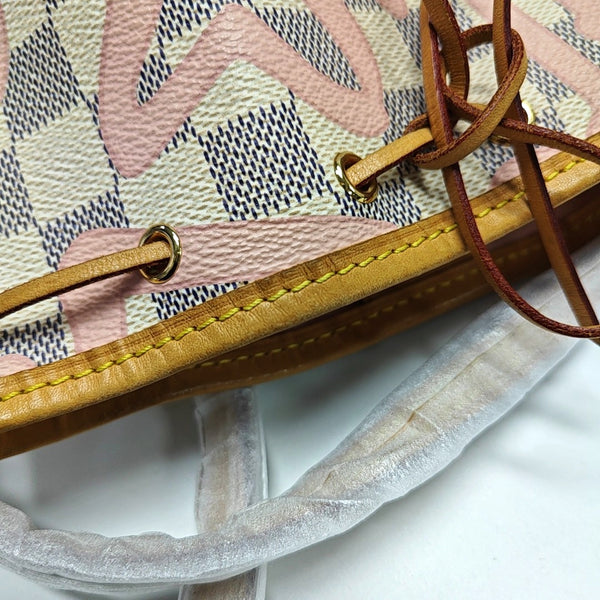 Authenticated pre-owned Néonoé Nano Coated Canvas Beige - Shoulder Bag at Looply