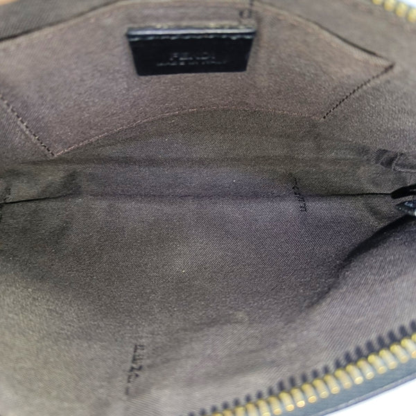 Calfskin Top Handle Bag Black