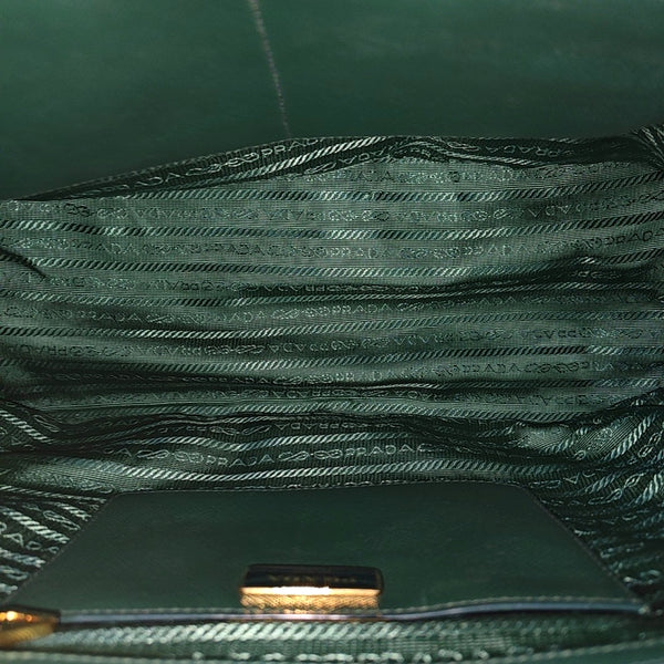 Galleria Large Calfskin Green