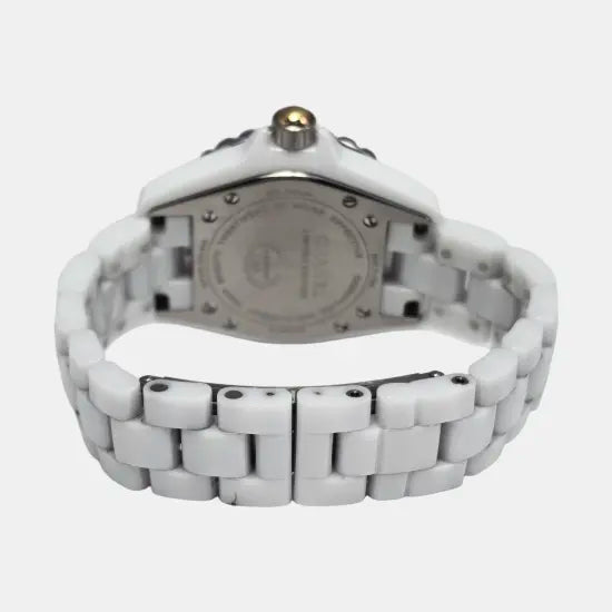 J12 33.6mm White Ceramic Quartz Watch