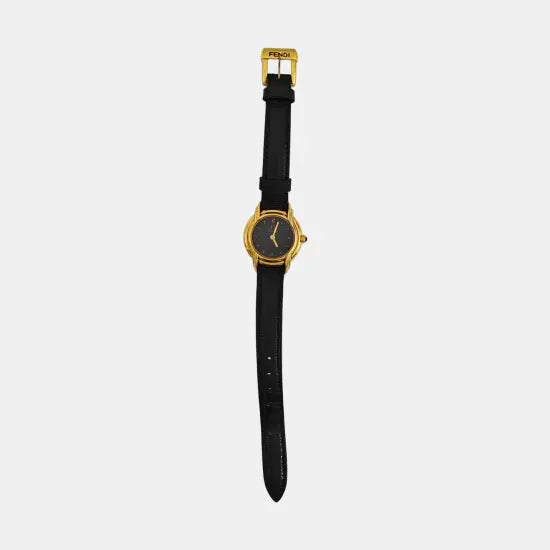 24.2mm Black Quartz Watch