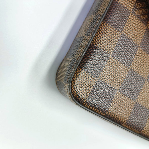 Authenticated pre-owned Félicie Damier Ebene Coated Canvas Brown - Shoulder Bag at Looply