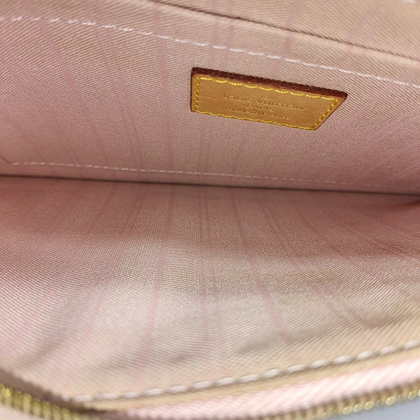Authenticated pre-owned Neverfull Damier Azur Coated Canvas White - Top Handle Bag at Looply