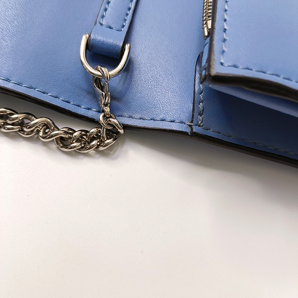 Authenticated pre-owned Kan I F Calfskin Blue - Shoulder Bag at Looply