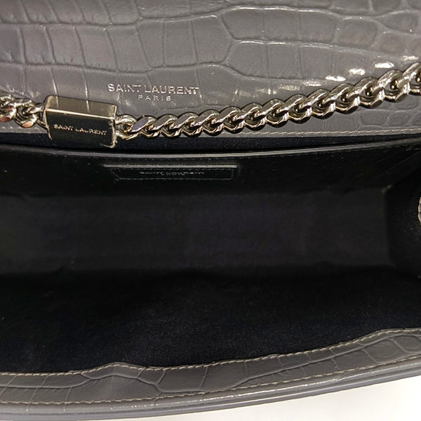 KATE Medium Calfskin Gray