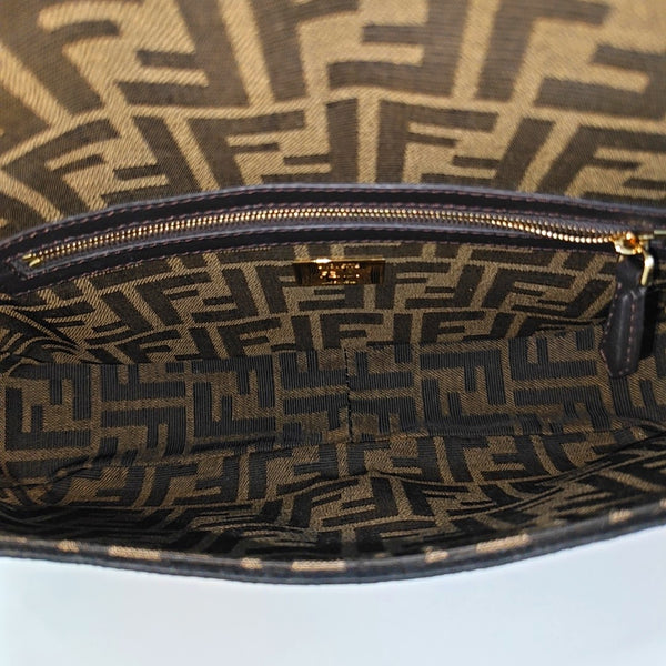 Baguette Medium Canvas Brown