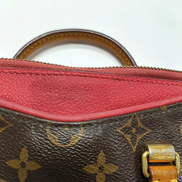 Authenticated pre-owned Pallas BB Monogram Coated Canvas Brown - Shoulder Bag at Looply