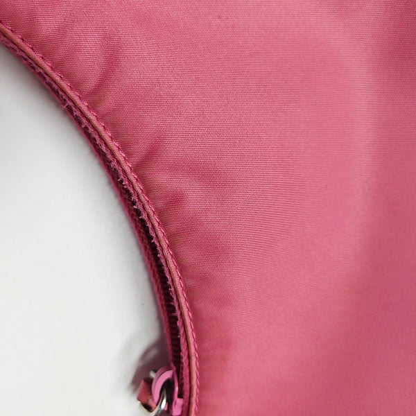 Authenticated pre-owned Reedition2000 Mini Nylon Pink - Top Handle Bag at Looply