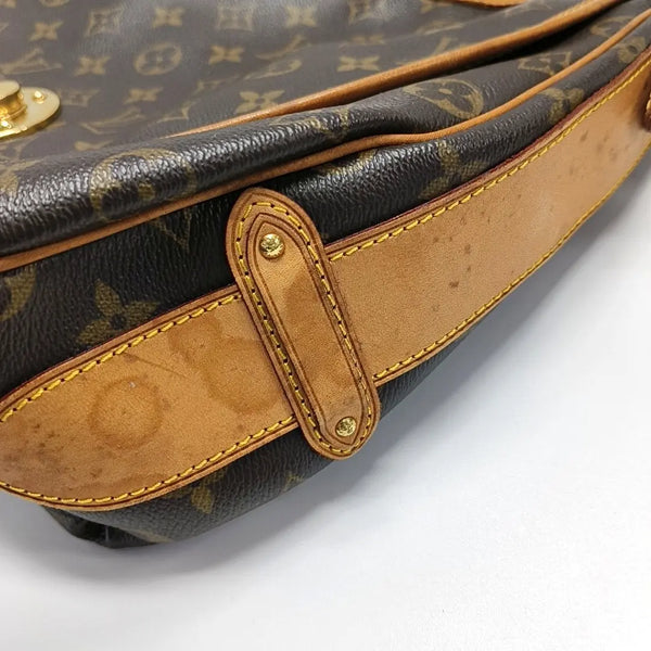 TULUM GM Monogram Coated Canvas Brown