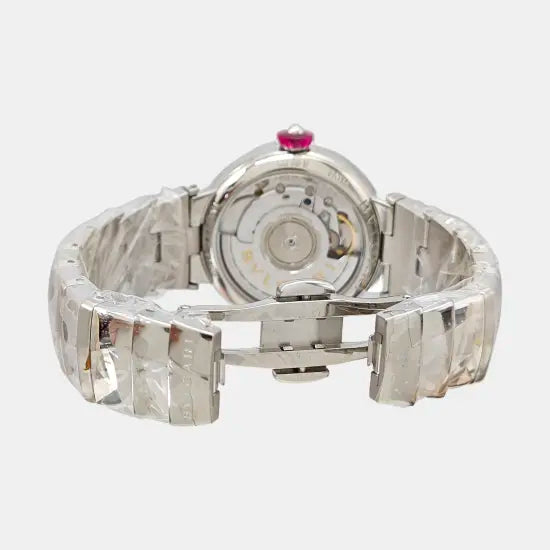 Reloj automático blanco de 30 mm