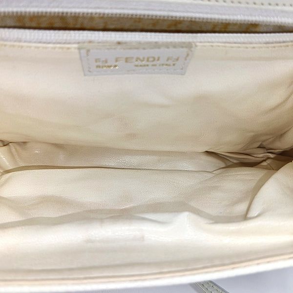 Calfskin Shoulder Bag White