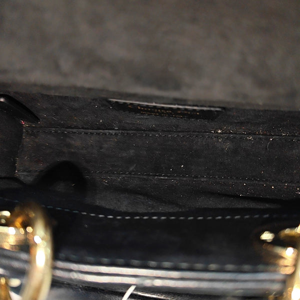 Lady D-Joy Super Mini Cannage Lambskin Black