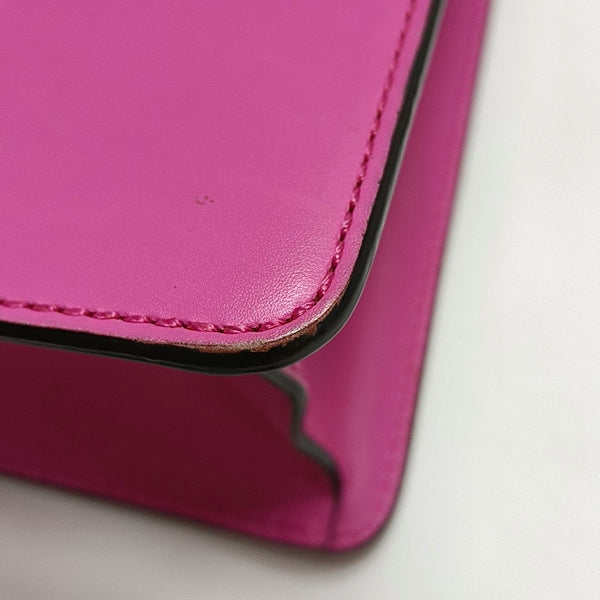 Authenticated pre-owned Sylvie Small Calfskin Pink - Crossbody Bag at Looply