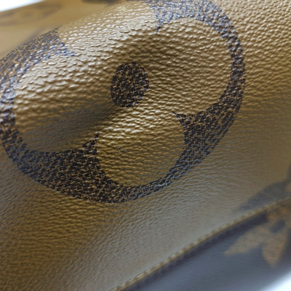 Authenticated pre-owned Onthego GM Monogram Coated Canvas Brown - Shoulder Bag at Looply