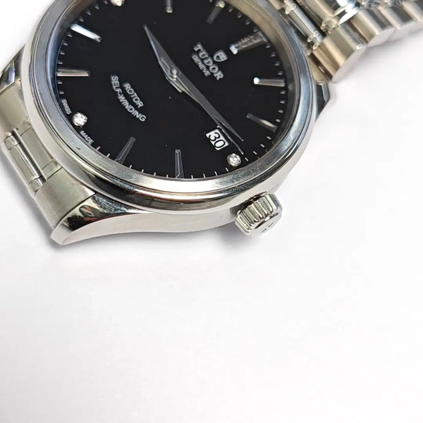 Reloj automático blanco de 30 mm