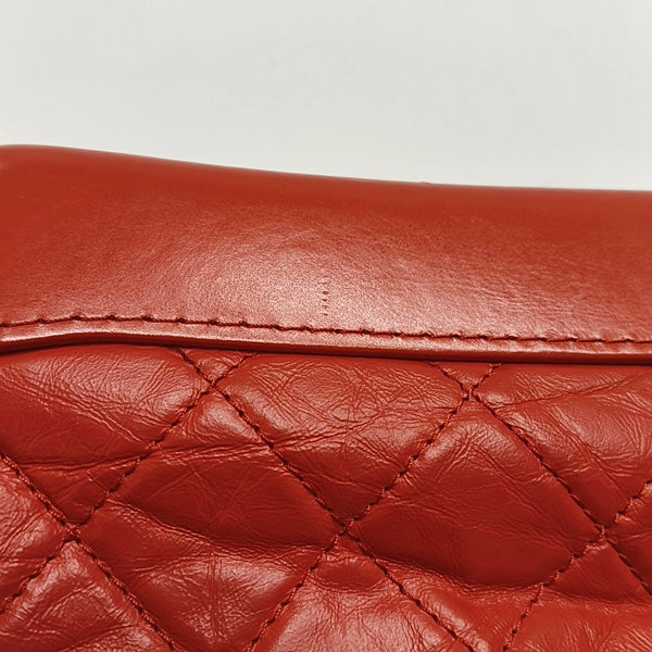 Authenticated pre-owned Gabrielle Small Quilted Calfskin Red - Shoulder Bag at Looply