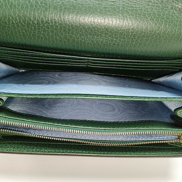 Authenticated pre-owned Dionysus Super Mini Calfskin Green - Shoulder Bag at Looply