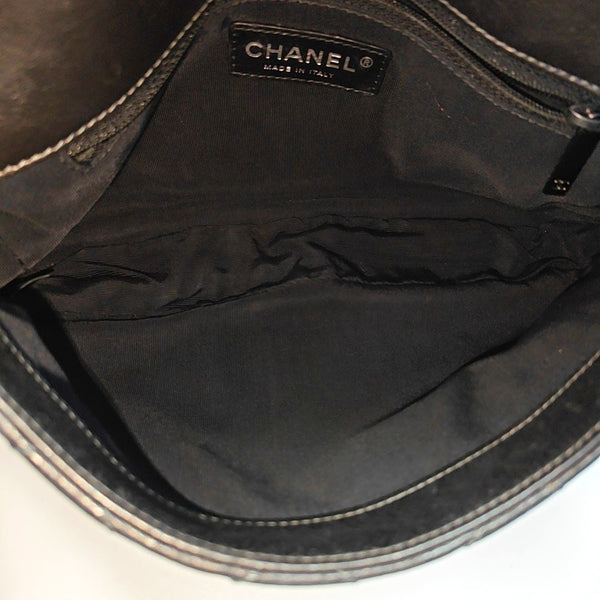 Quilted Calfskin Gray