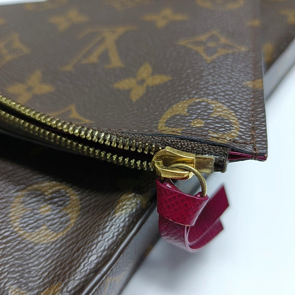 Authenticated pre-owned Félicie Monogram Coated Canvas Brown - Crossbody Bag at Looply