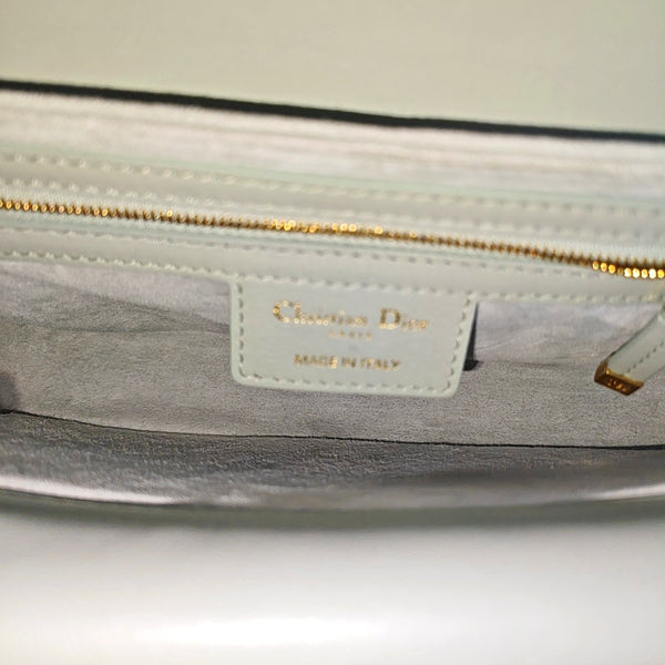 Jolie Cannage Calfskin Green
