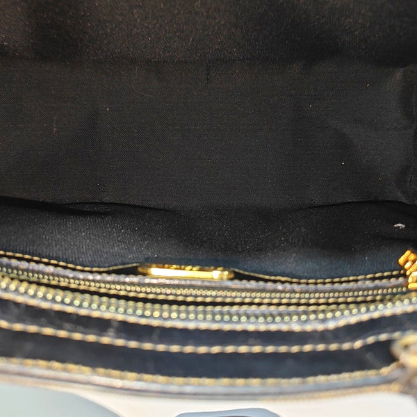 Coated Canvas Crossbody Bag Multicolor