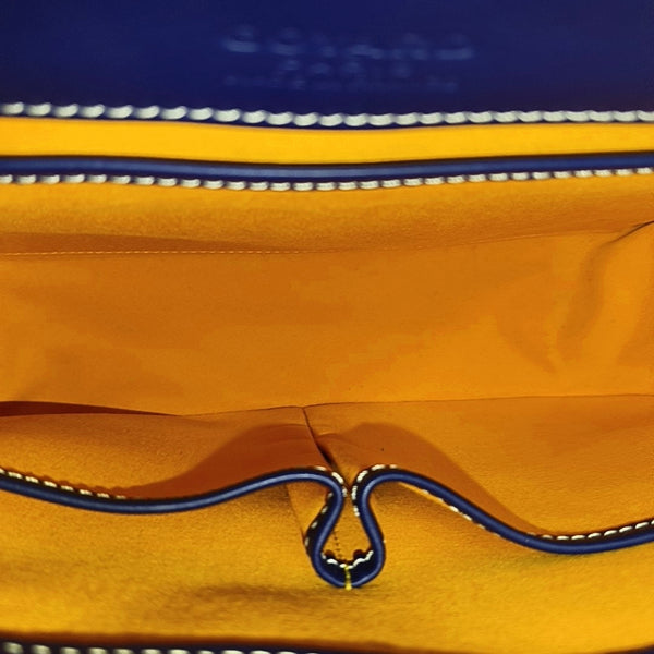 Belvedere Coated Canvas Blue