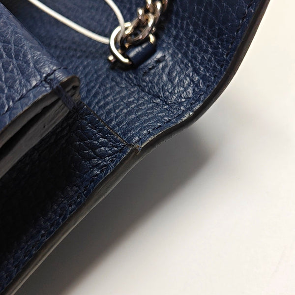 Authenticated pre-owned Dionysus Super Mini Calfskin Blue - Crossbody Bag at Looply