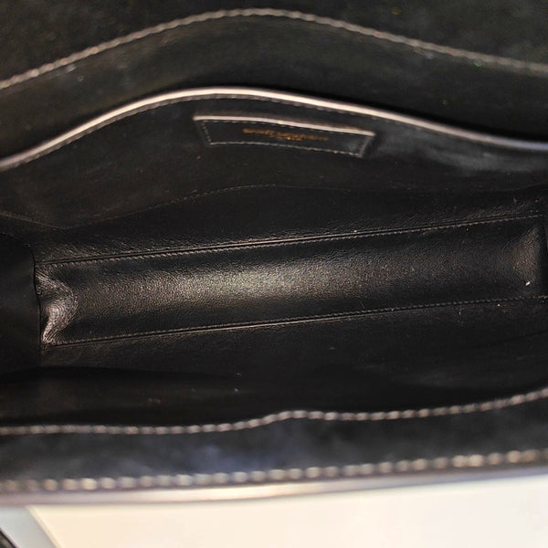 MANHATTAN Medium Calfskin Black