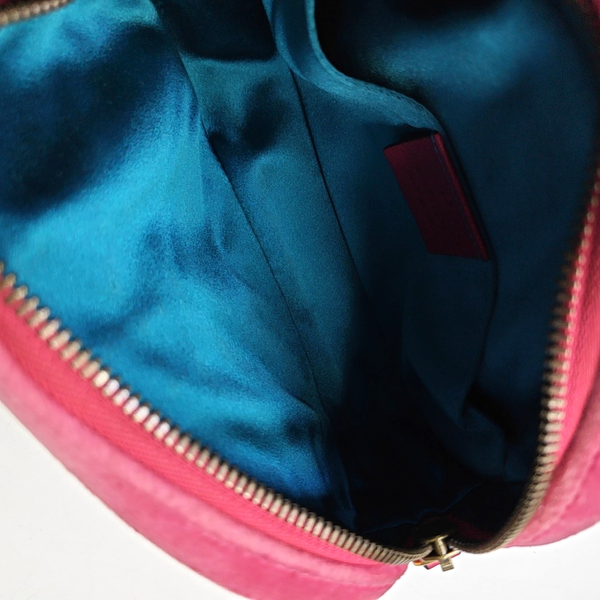 Authenticated pre-owned GG Marmont Velvet Pink - Belt Bag at Looply