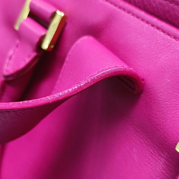 Authenticated pre-owned Chyc Y Ligne Small Calfskin Pink - Shoulder Bag at Looply