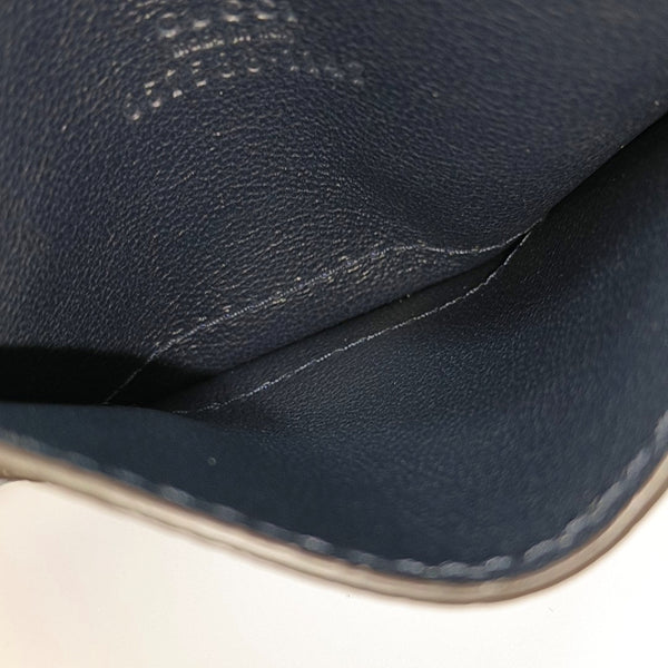 Authenticated pre-owned GG Marmont Calfskin Blue Card Holder - Card Holder at Looply
