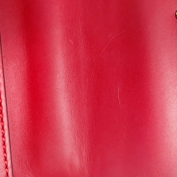 Authenticated pre-owned Sylvie Small Calfskin Red - Shoulder Bag at Looply