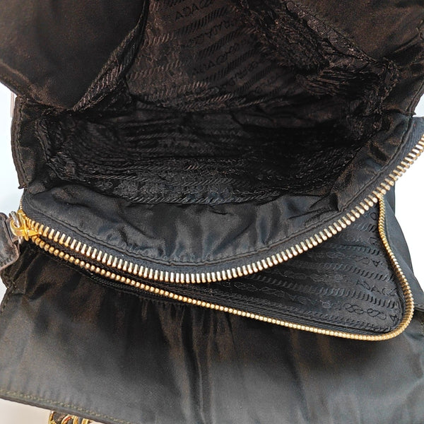 Nylon Tote Bag Black