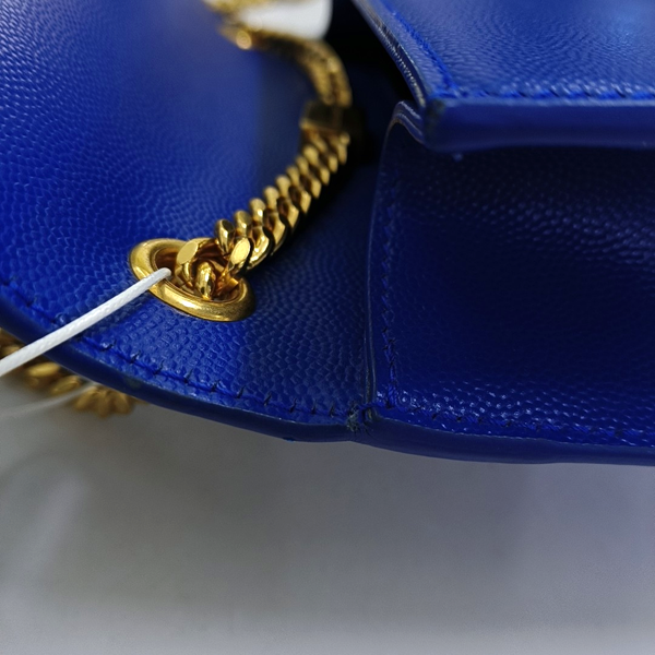 Authenticated pre-owned Kate Small Calfskin Blue - Shoulder Bag at Looply