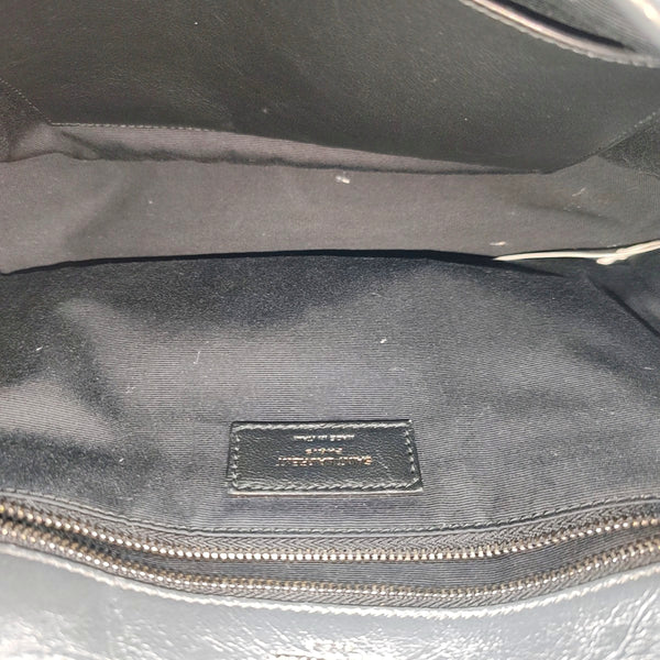 NIKI Medium Chevron Calfskin Gray