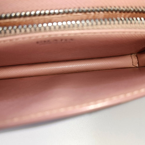 Saffiano Calfskin Shoulder Bag Pink