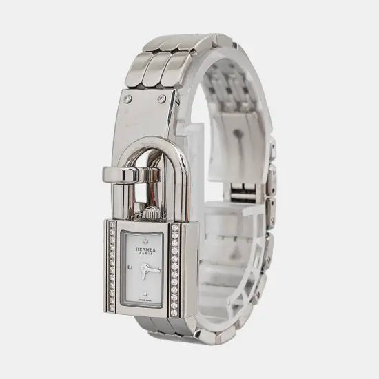 Reloj Heure H 21 mm con movimiento de cuarzo, blanco