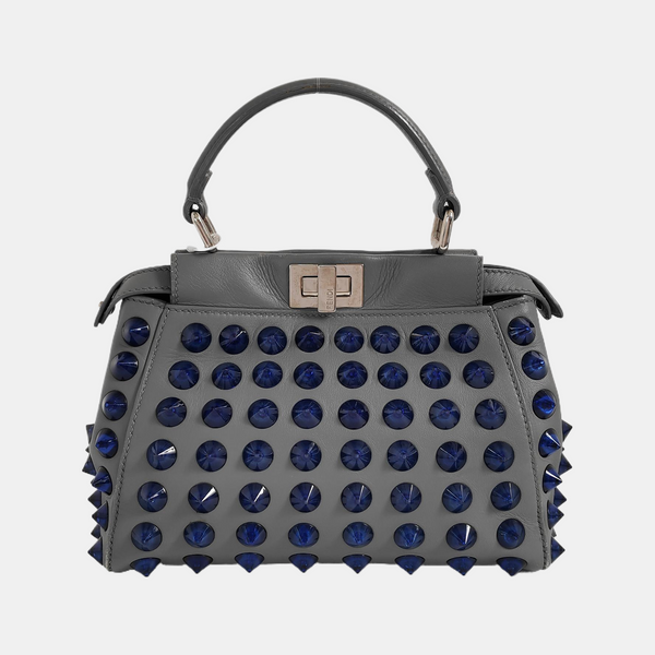 Authenticated pre-owned Peekaboo Mini Calfskin Gray - Handbags at Looply