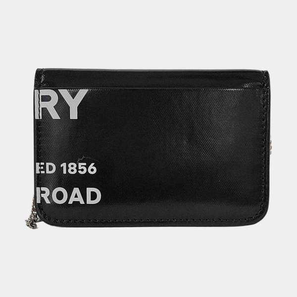 Authenticated pre-owned Horseferry Coated Canvas Black - Shoulder Bag at Looply