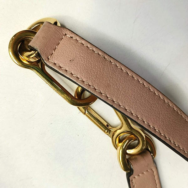 Authenticated pre-owned Puzzle Small Calfskin Beige - Shoulder Bag at Looply
