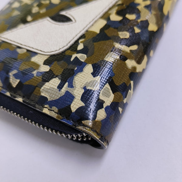 Authenticated pre-owned Monster Calfskin Multicolor Wallet - Wallet at Looply